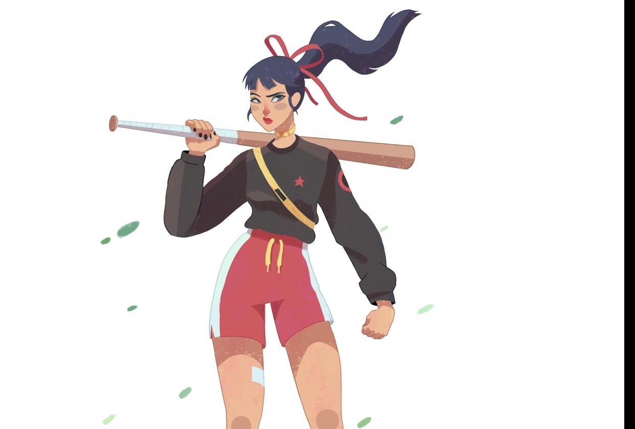 Baseball Girl - student project