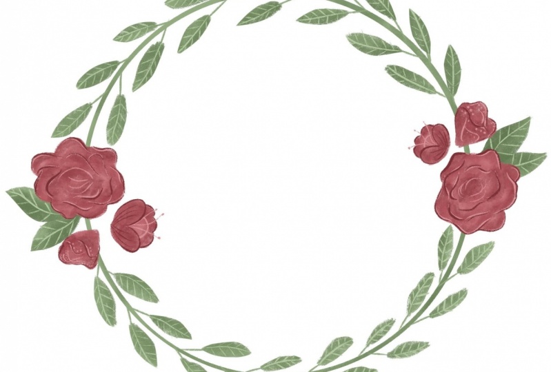 2 point wreath