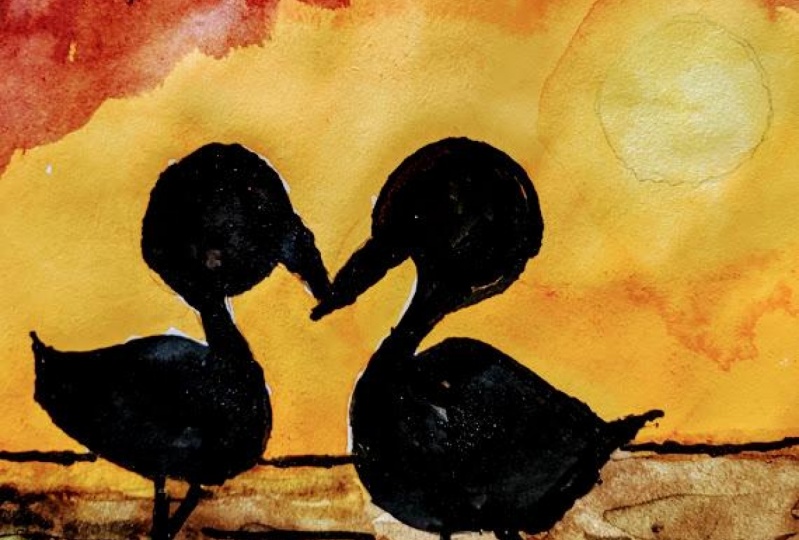 two birds