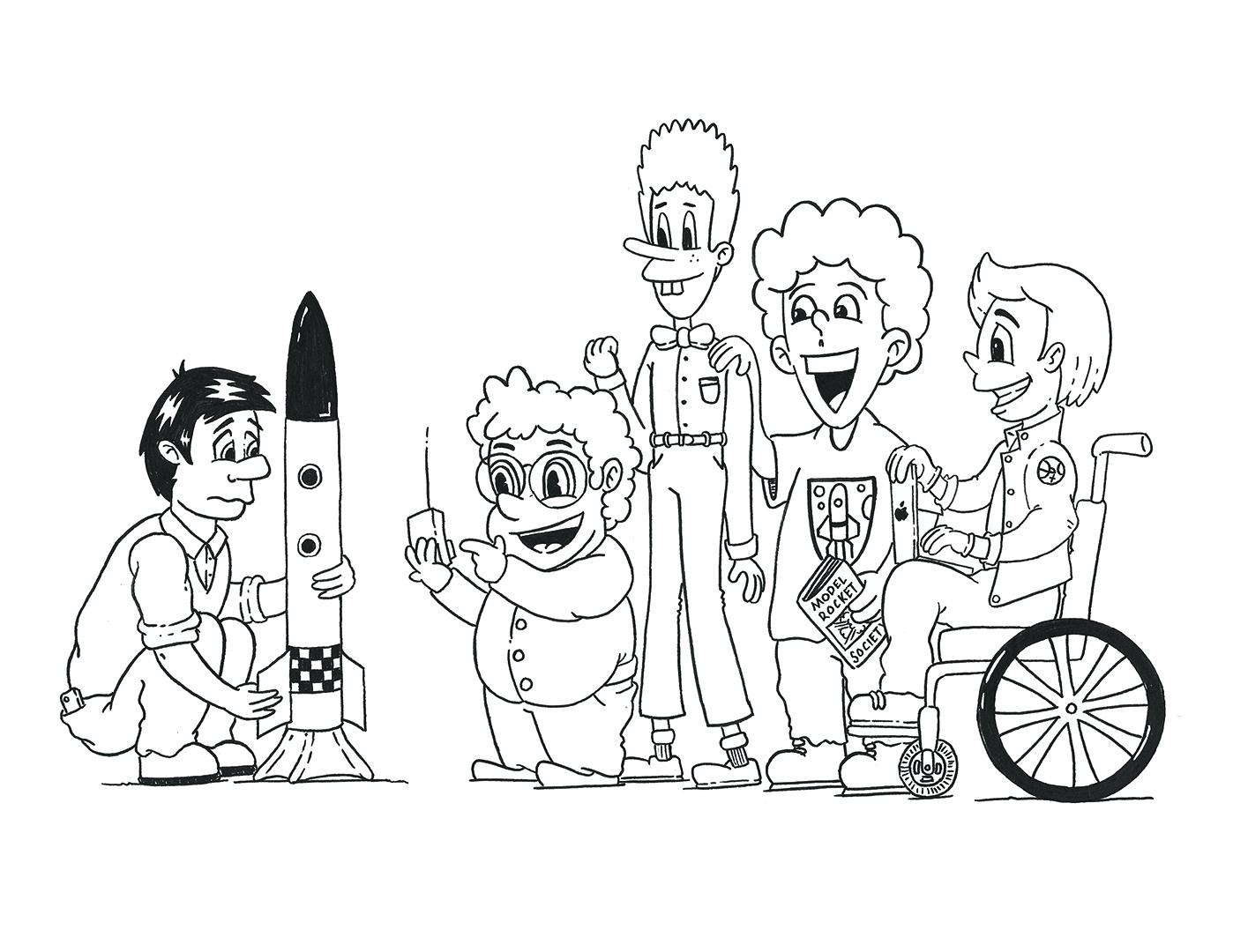 Model Rocket Society - student project