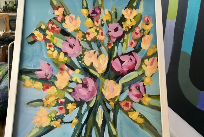 abstract flowers