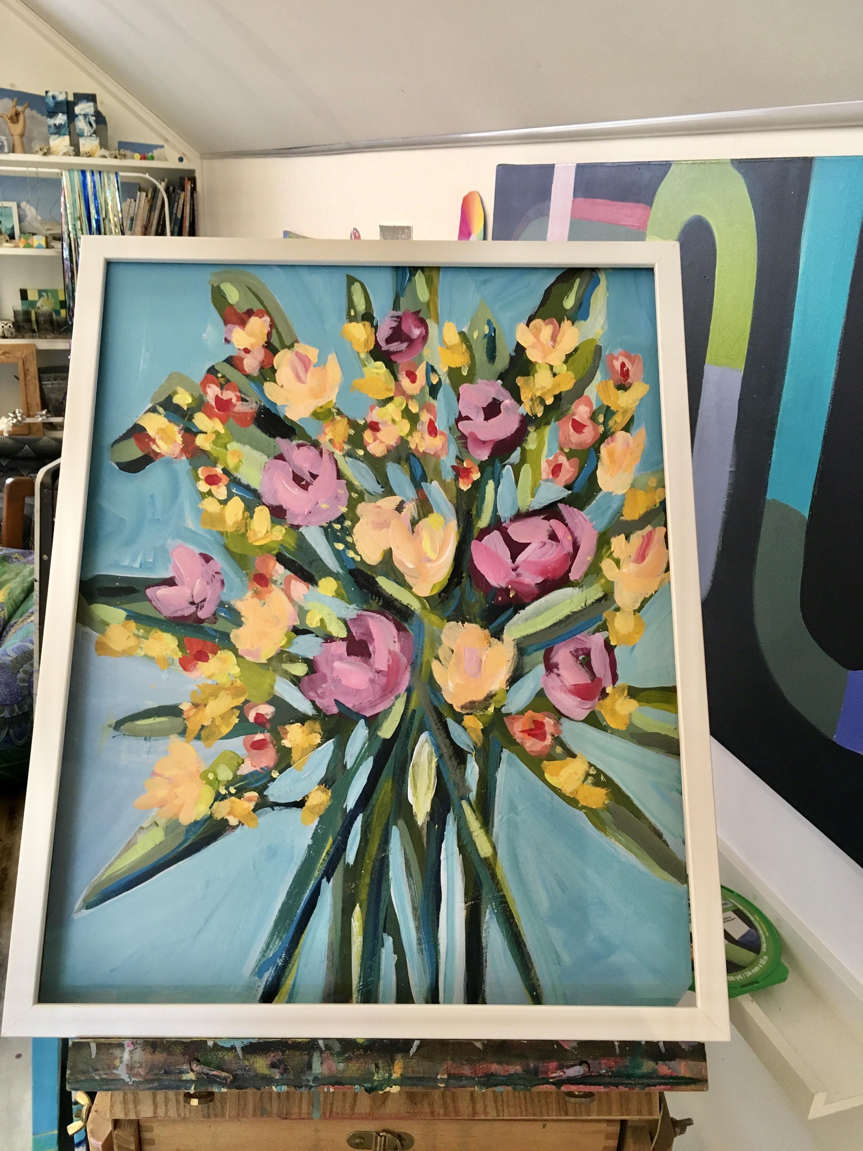 abstract flowers - student project
