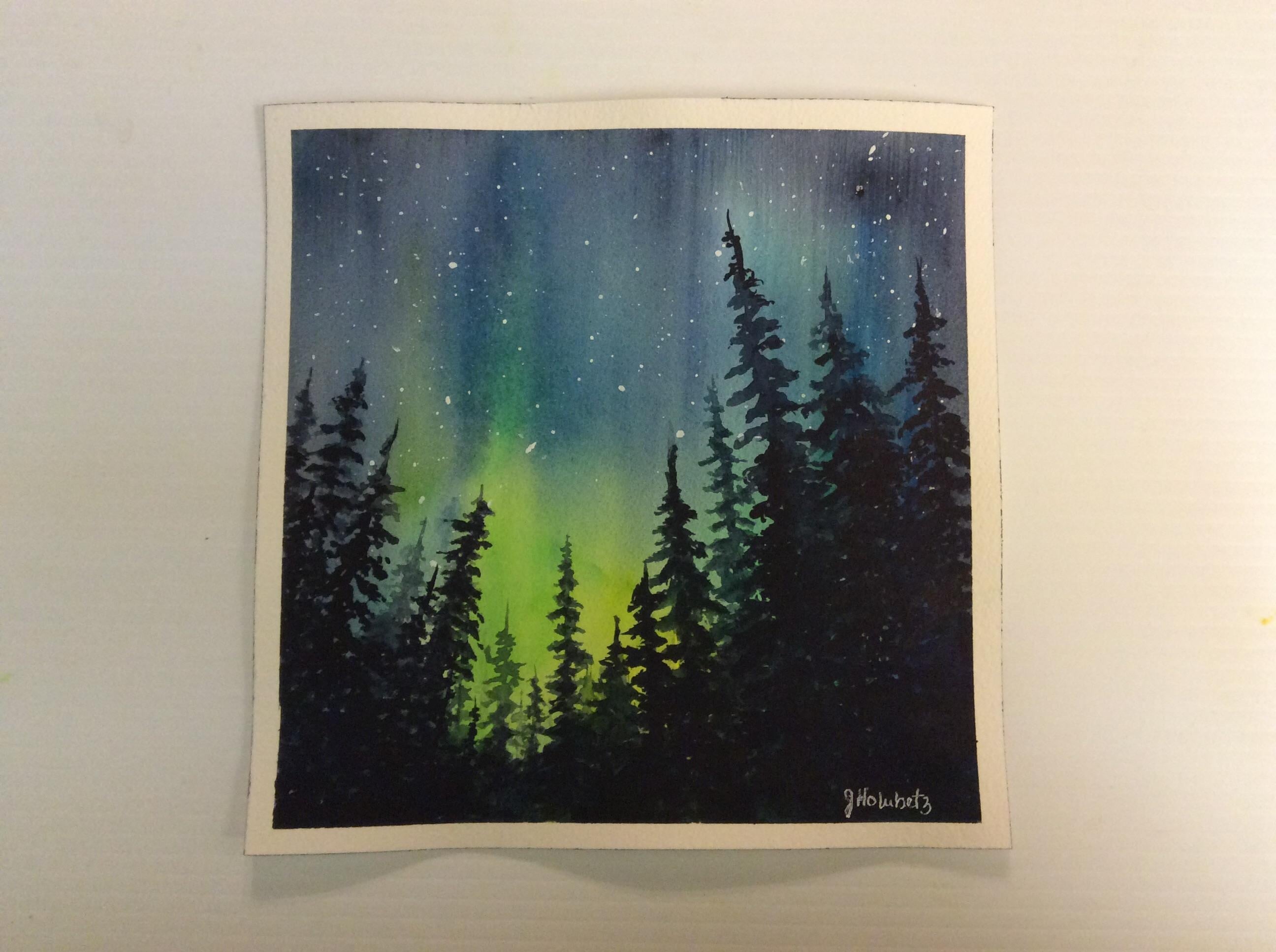 Northern Lights - student project