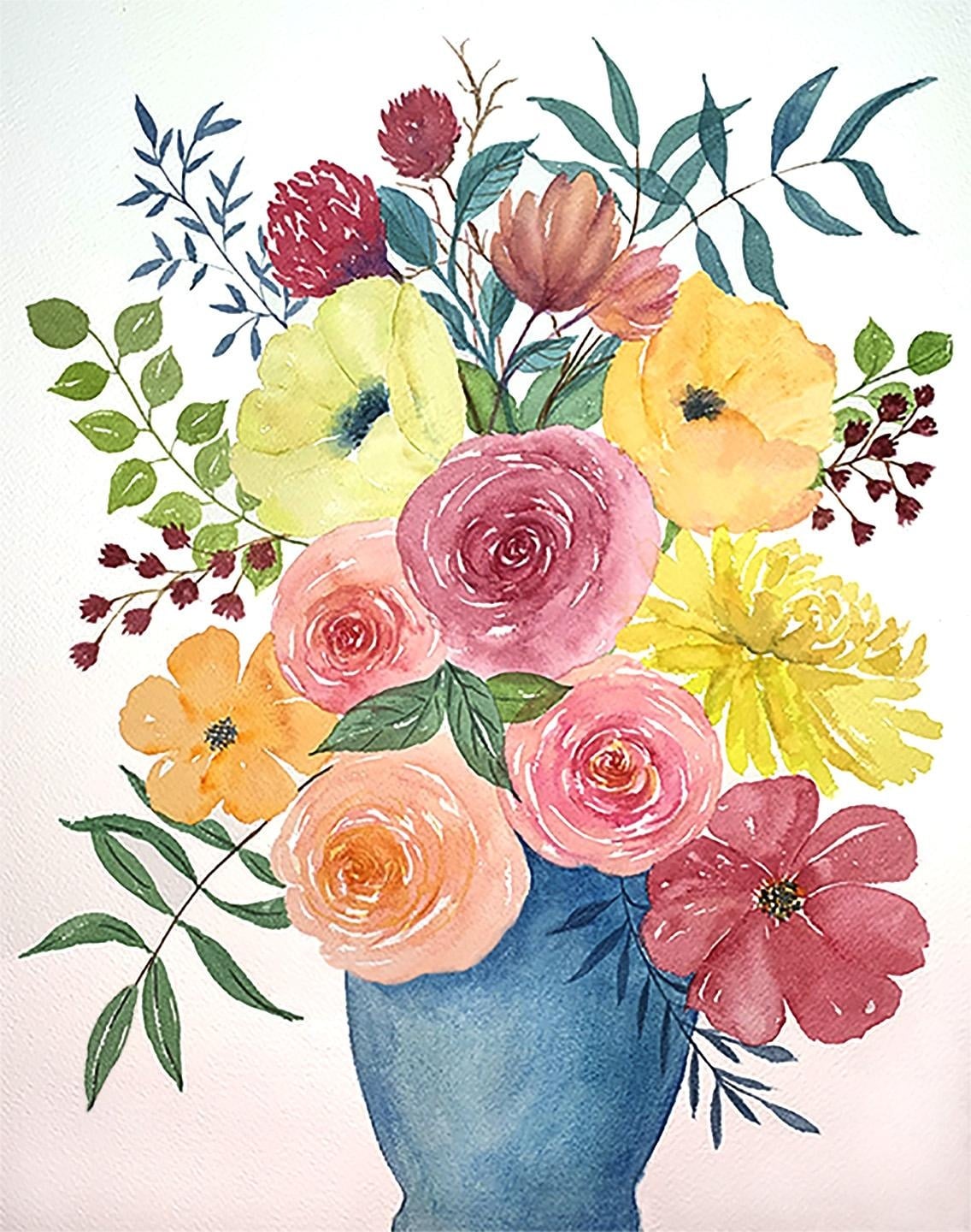 Joyful bouquet by Chris - student project