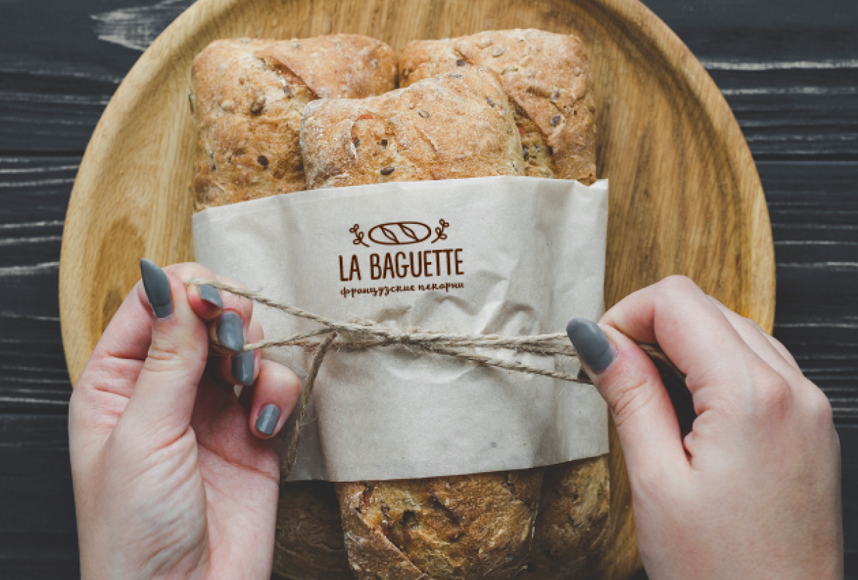 French Bakery logo - student project