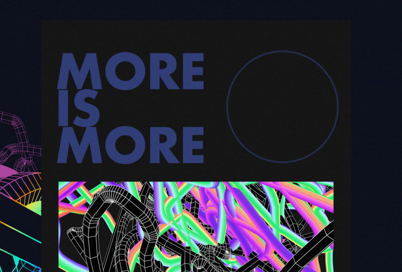 Create Colorful Retro 3D Twisted Lines