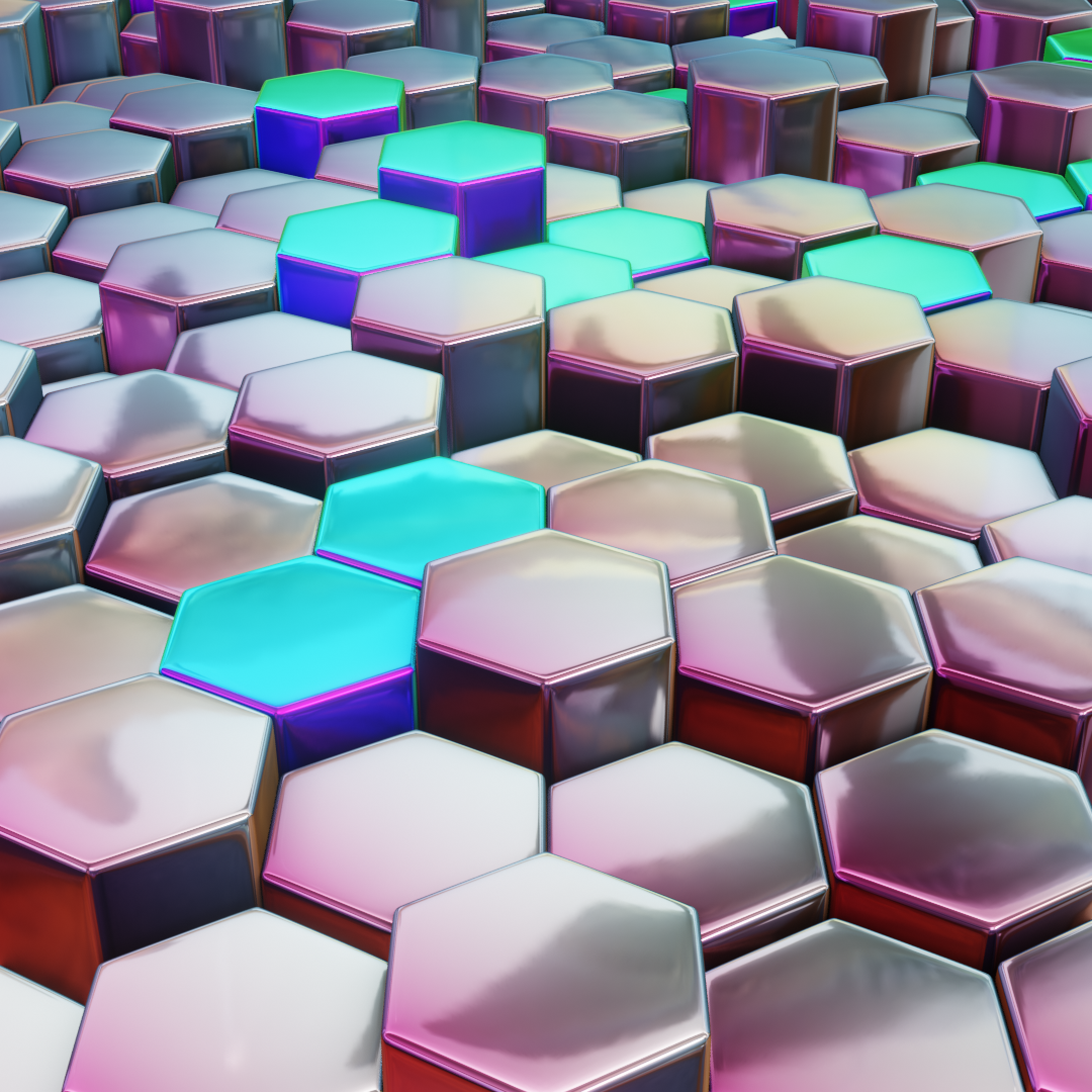 Hexagon animation - student project