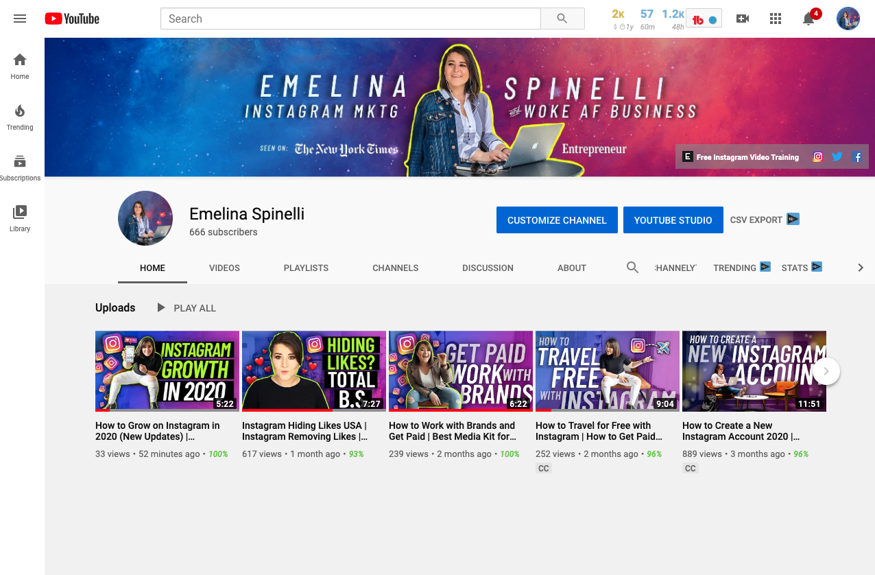 How to Grow on Instagram/Instagram Marketing: My New YT Channel - student project