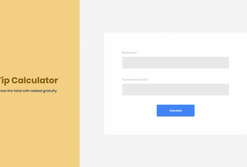 Tip Calculator
