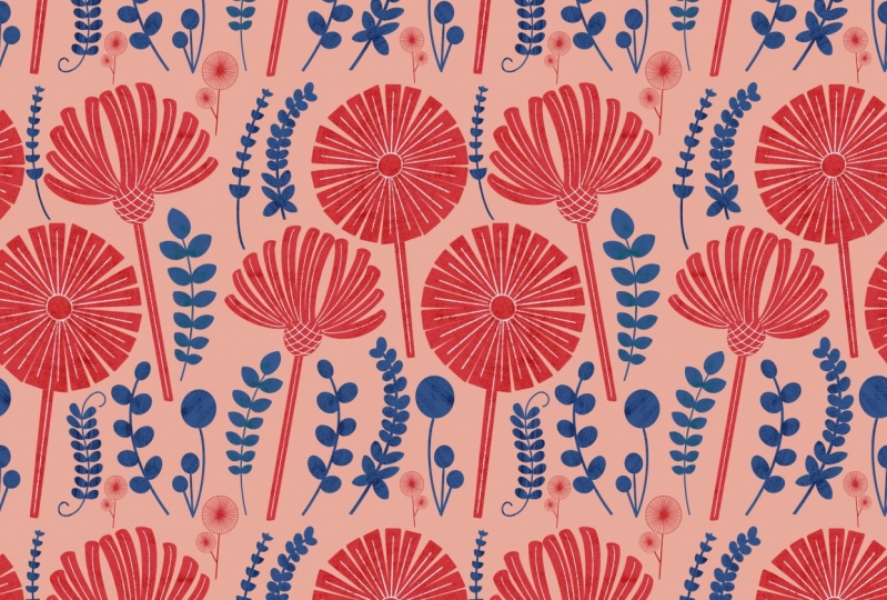 A limited colour palette, inspired by Nordic designs with a vintage flare