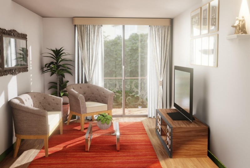 Archviz in Blender 2.81       Eevee Rendering
