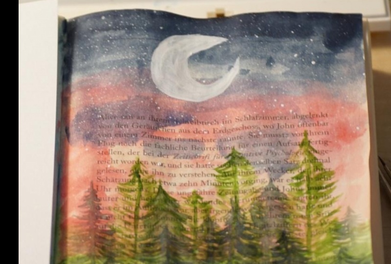 Painting on novels
