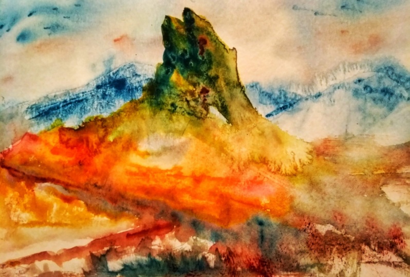 Abstract landscape