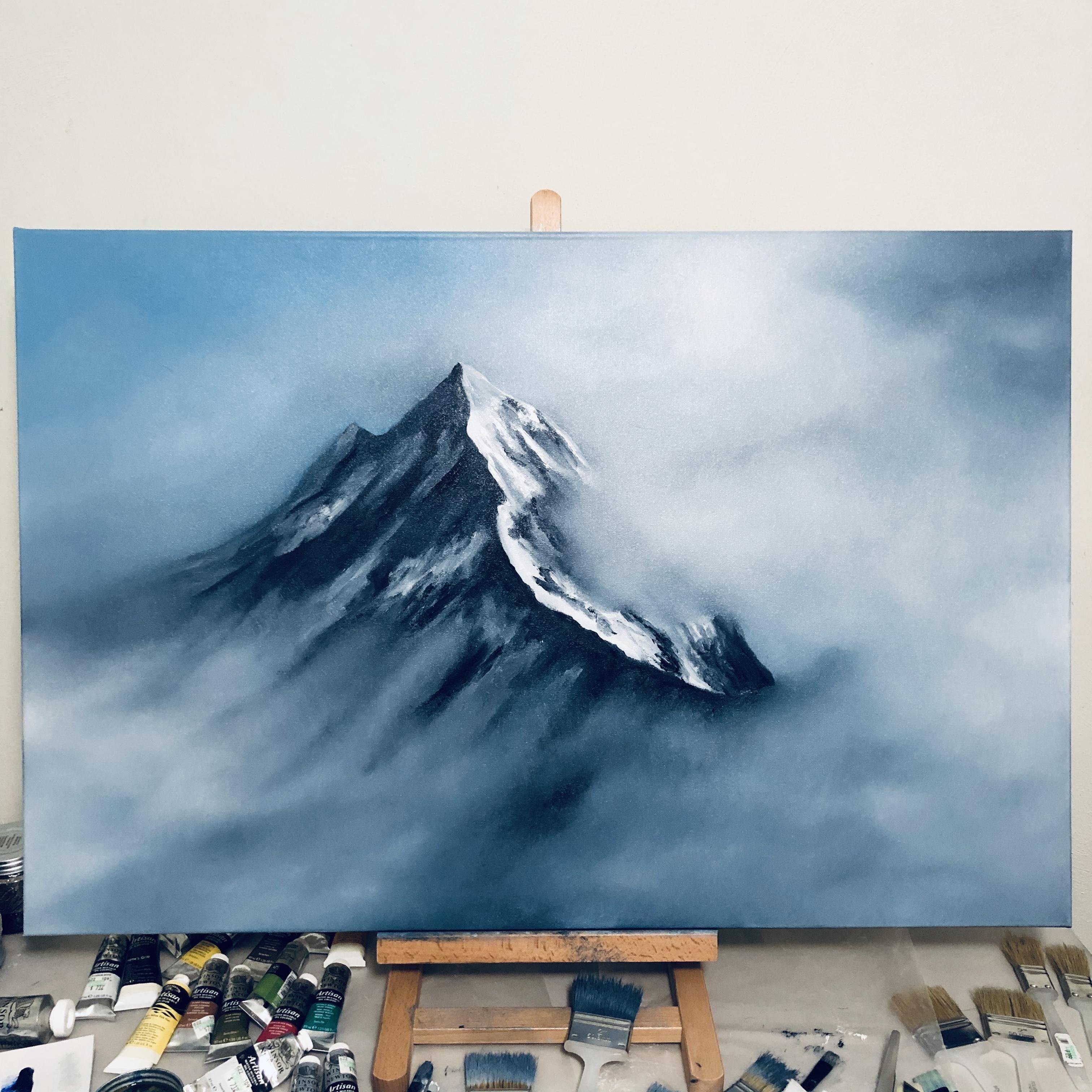Foggy Mountain Top - student project