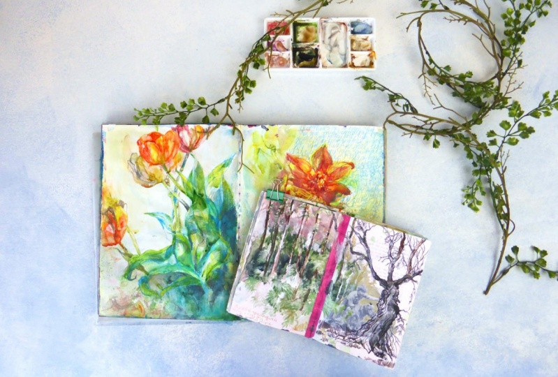Flat lay for blog