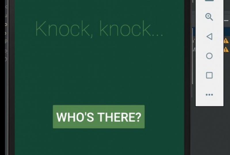 Knock, knock...