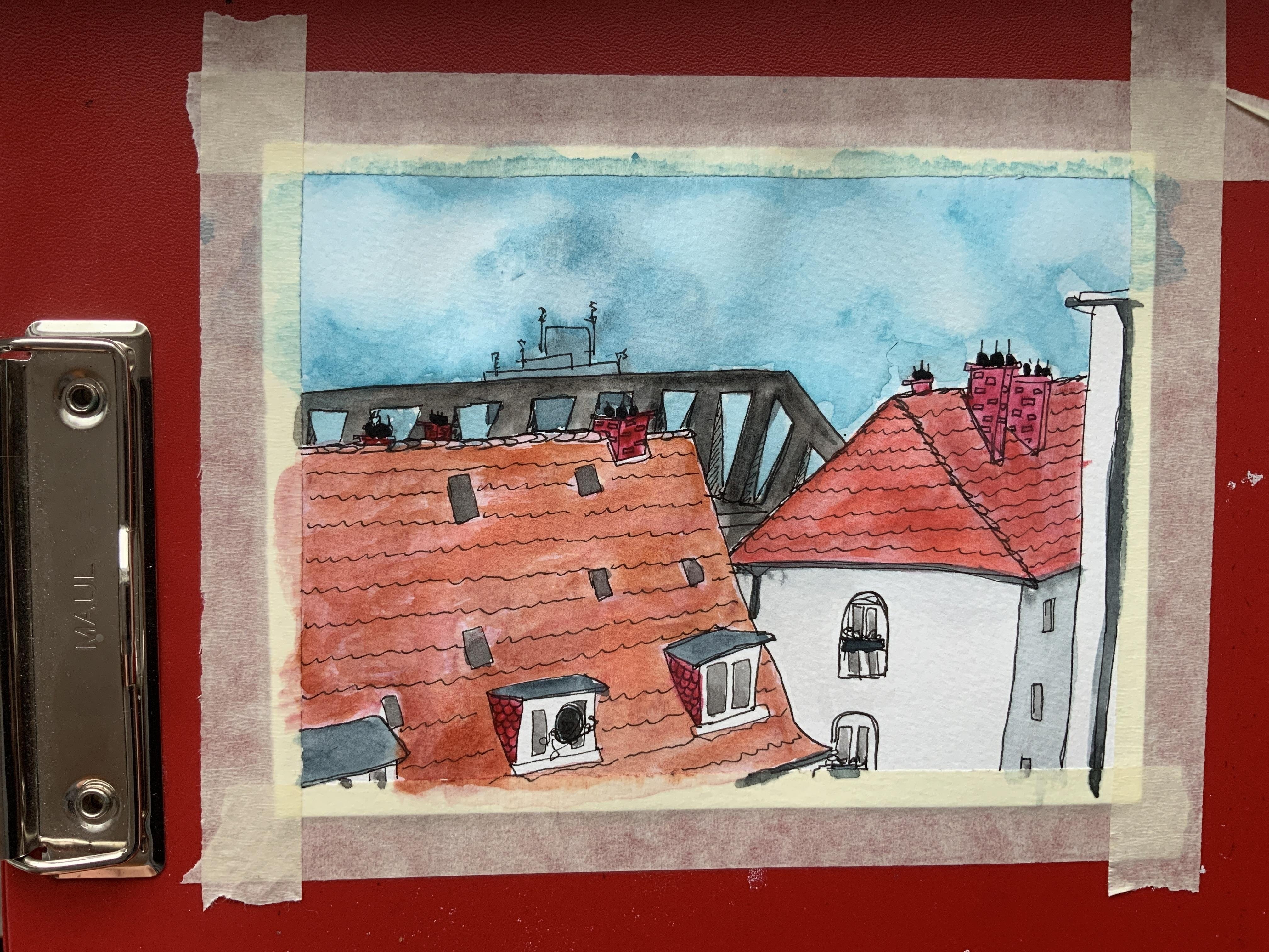 View from my window - student project