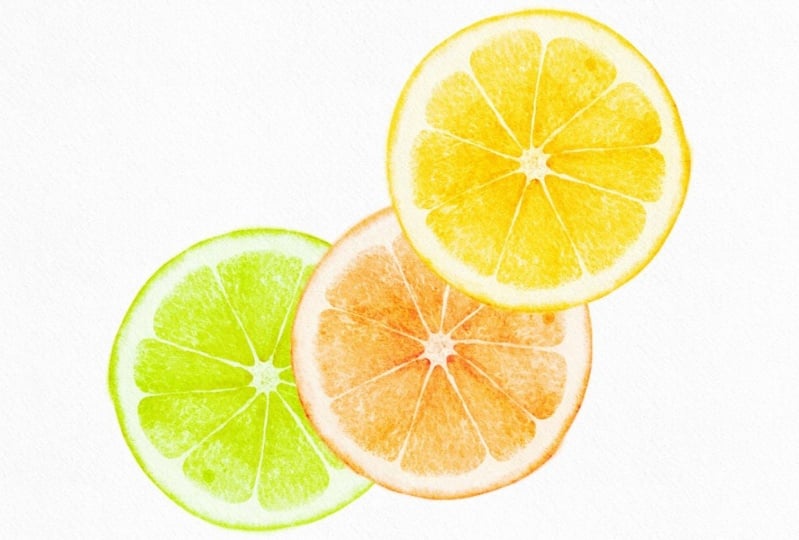 Citrus slices