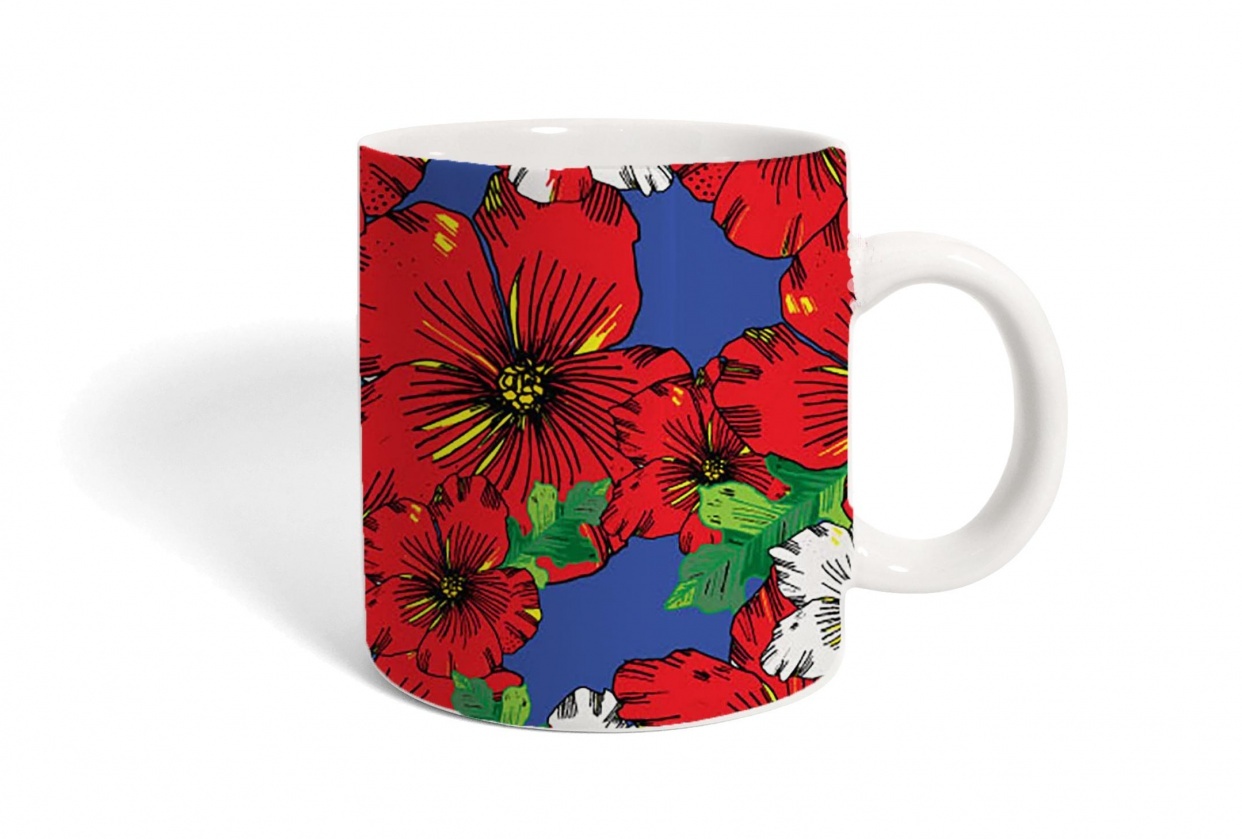 Hawaii coffee mug - student project