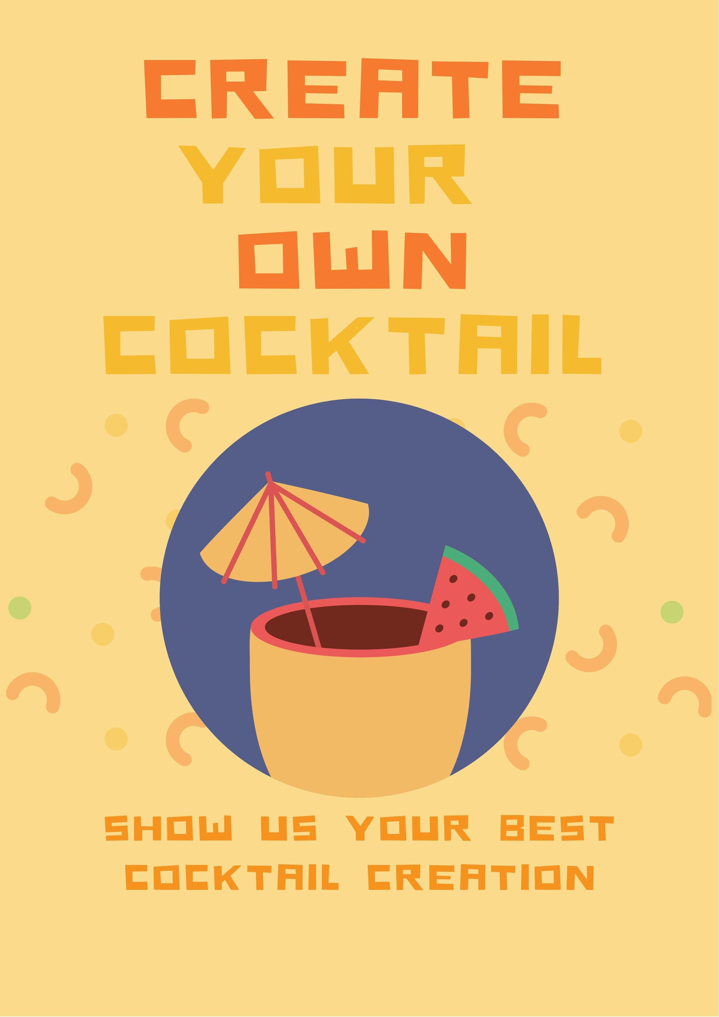 Show us your own cocktail recipe! - student project