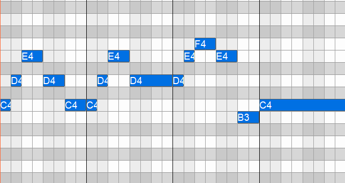 A Simple Melody - student project