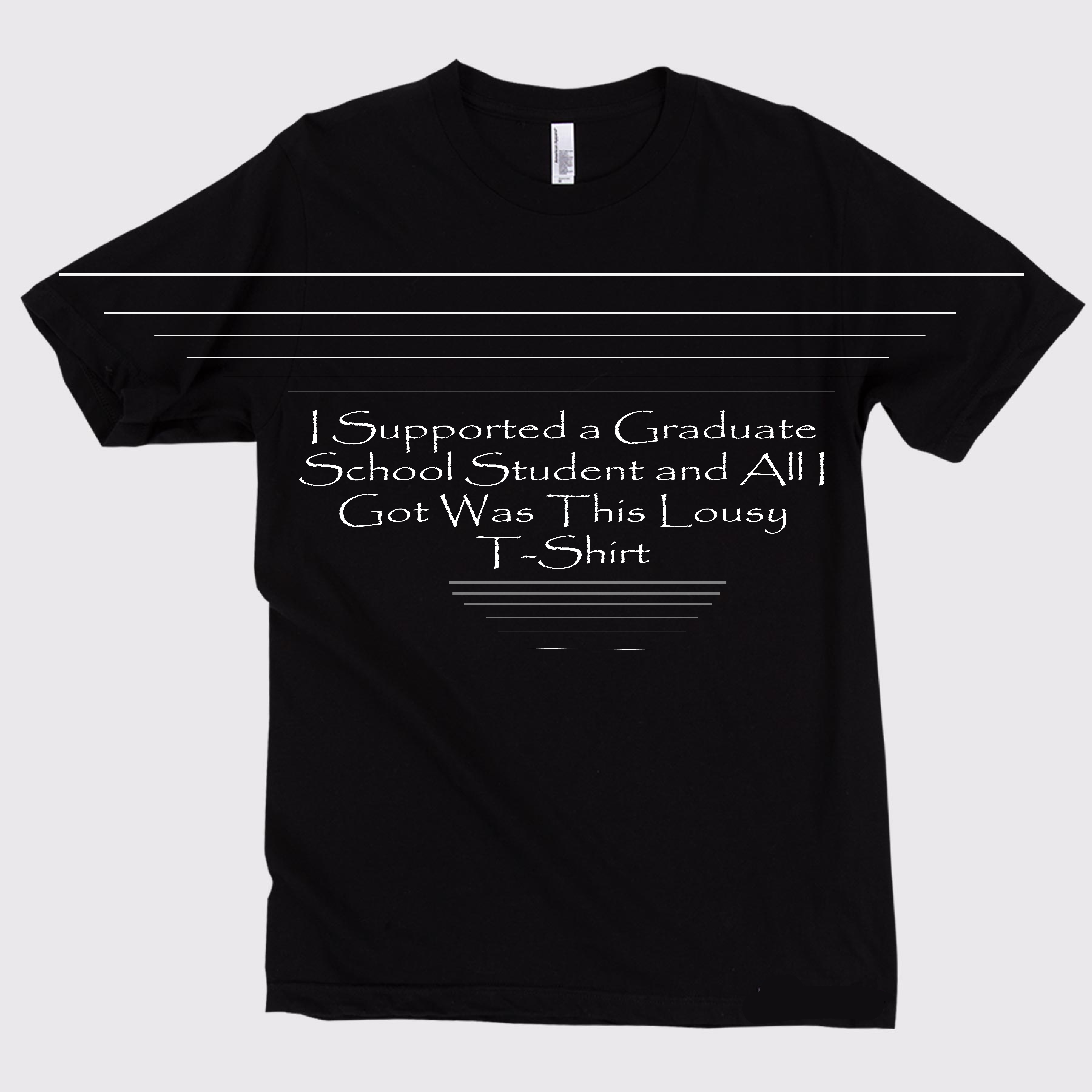 I Supported A College Student... - student project