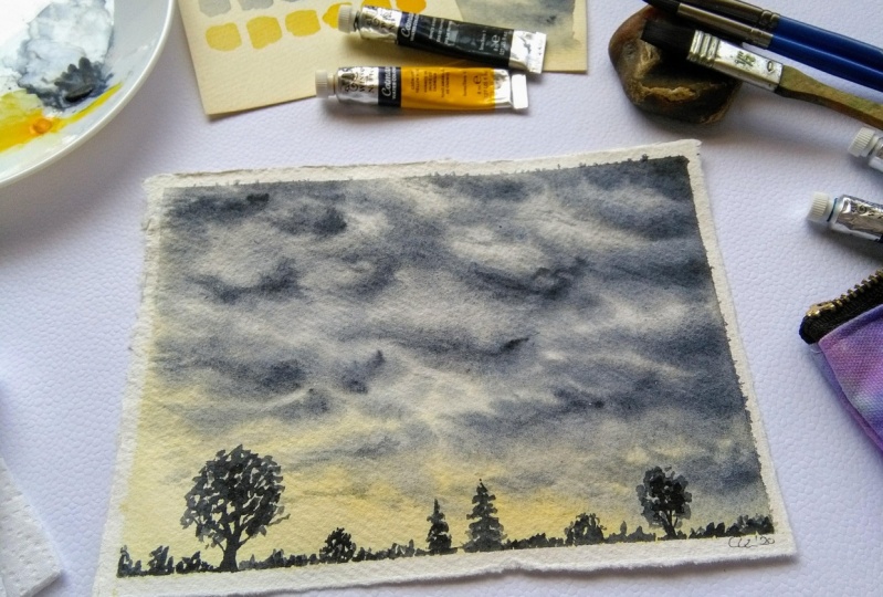 Sample Project: Dramatic Storm Clouds