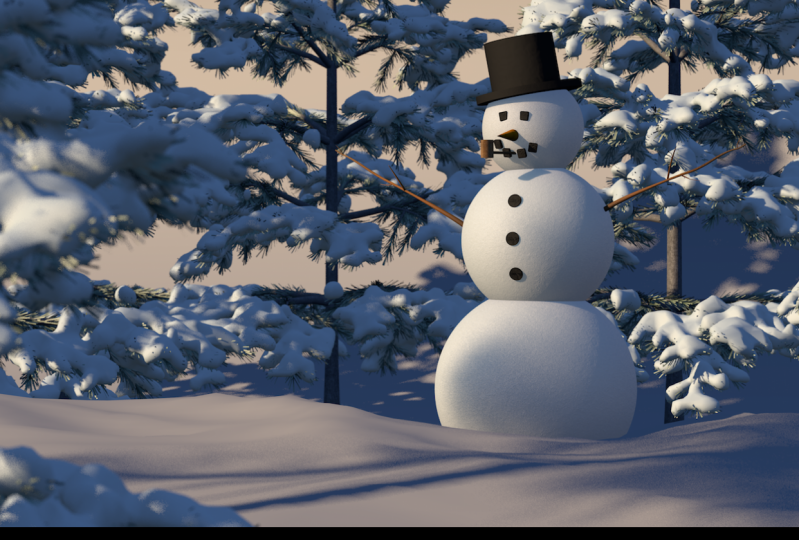 Snowman Render