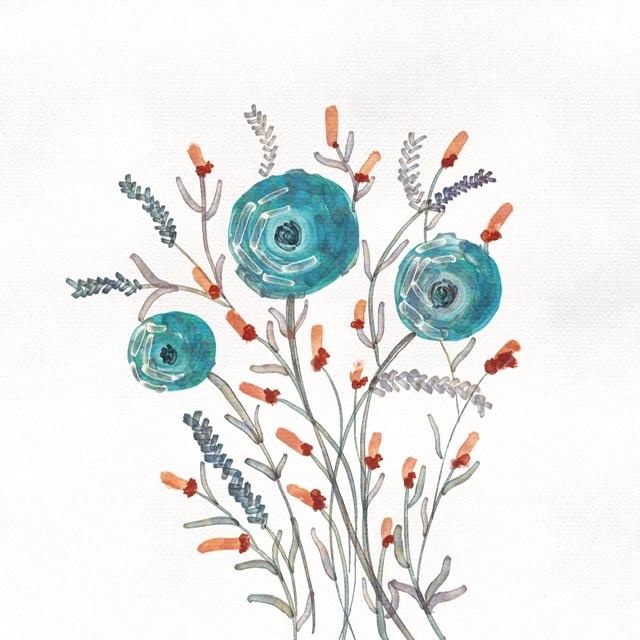 Procreate Floral - student project