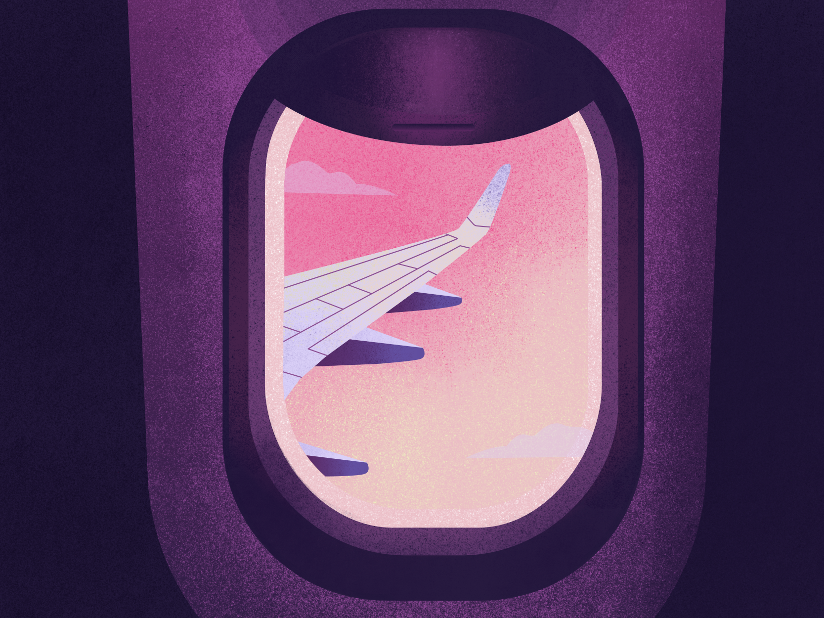 Airplane Window - student project