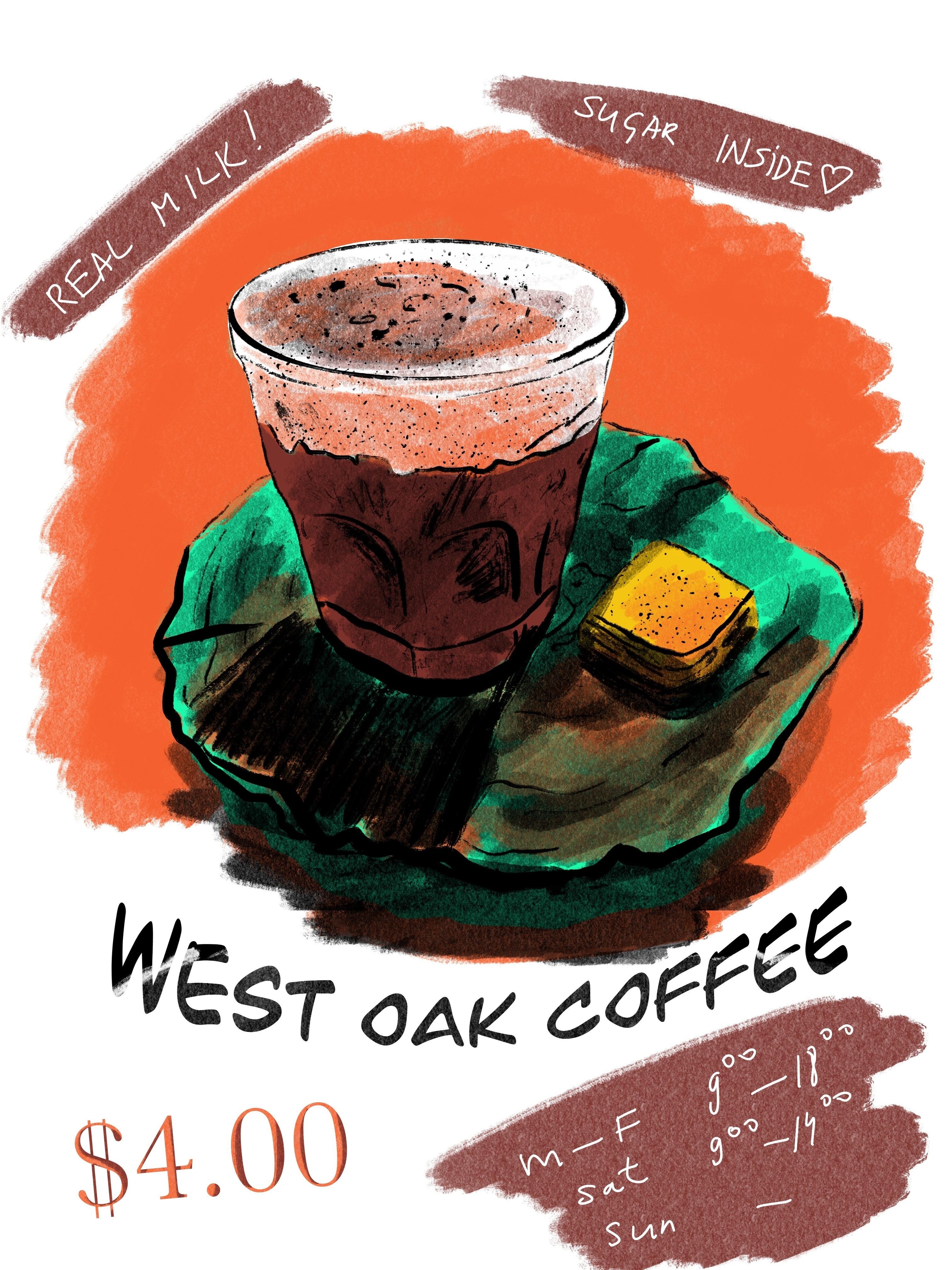 Coffee poster - student project