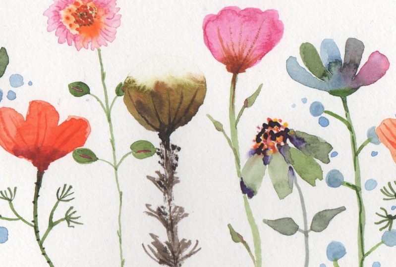 Modern Loose Florals
