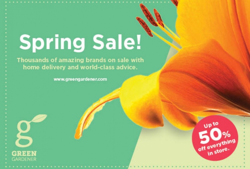 Green Gardener Flyer