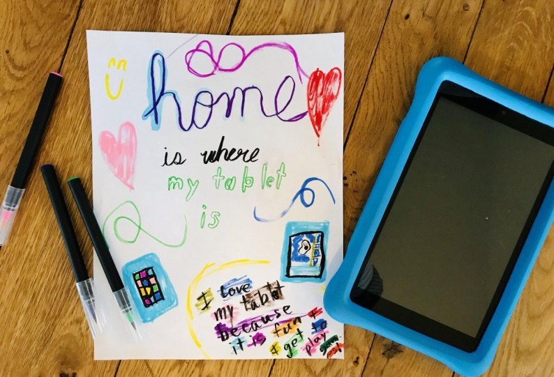 Home is where my tablet is