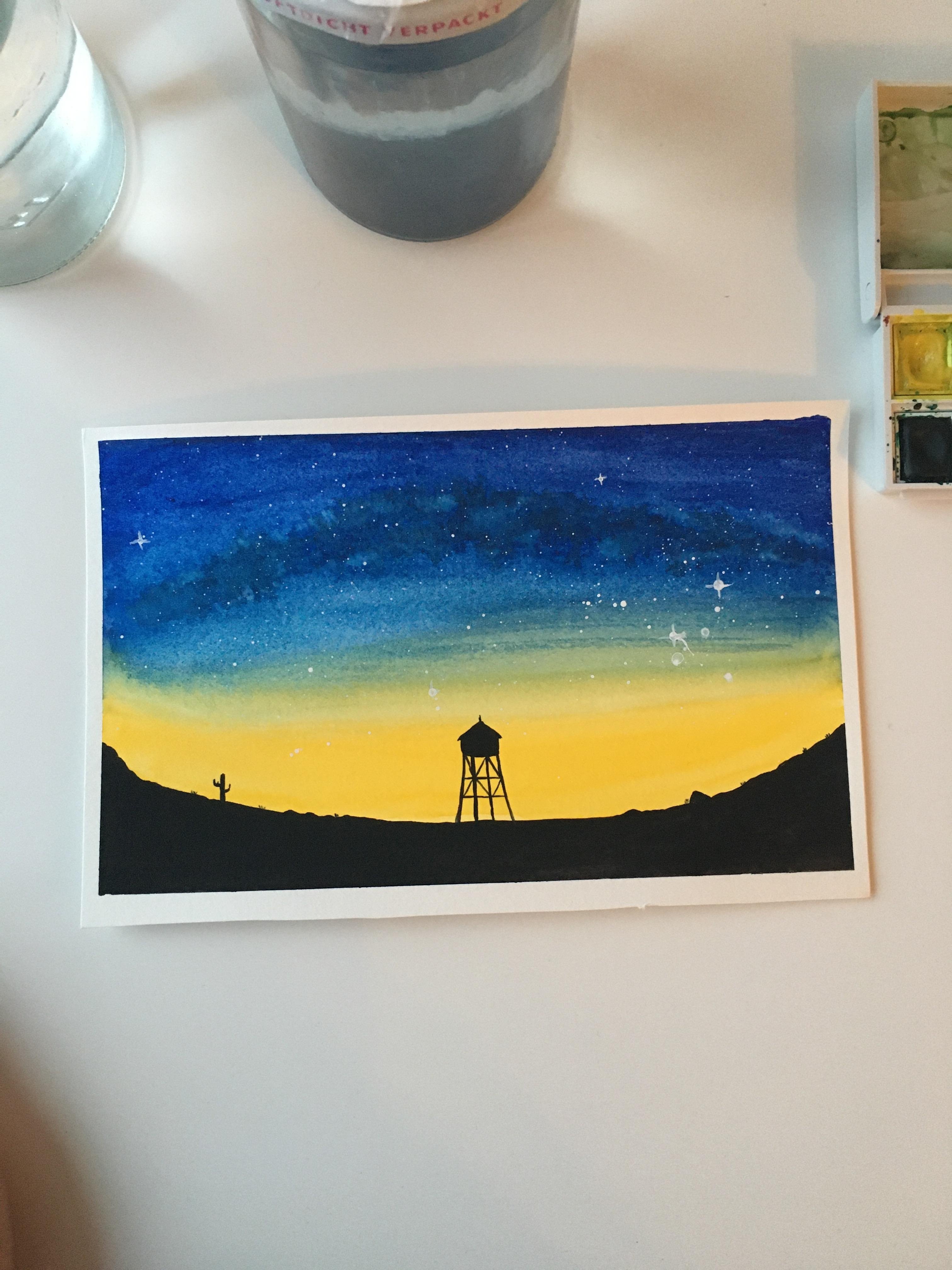 Milky way galaxy #1 - student project