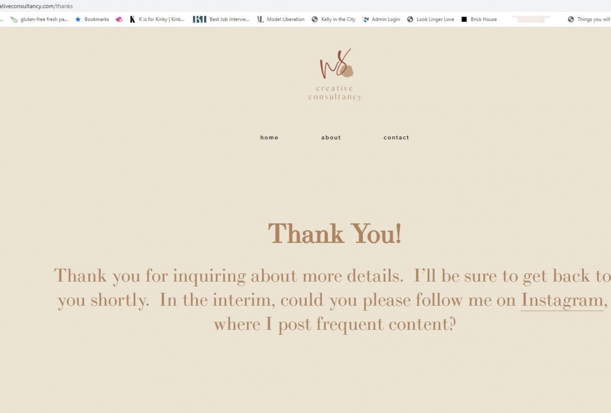 Thank you! - student project