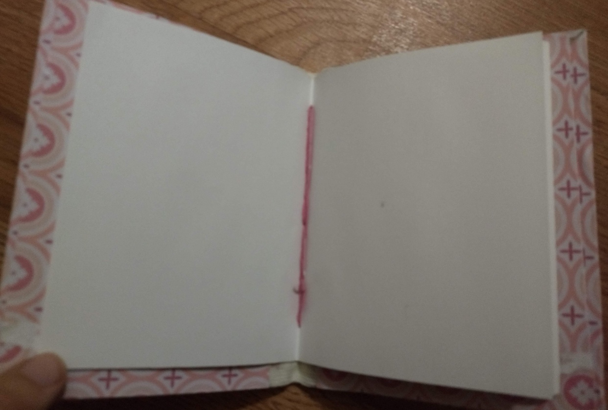 hardback jotter - student project