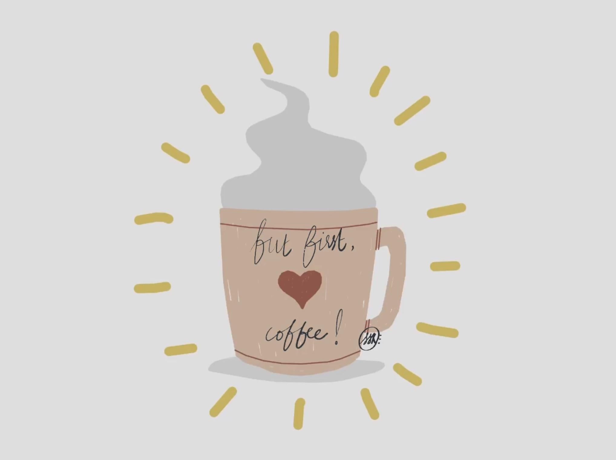 But first, coffee! - student project