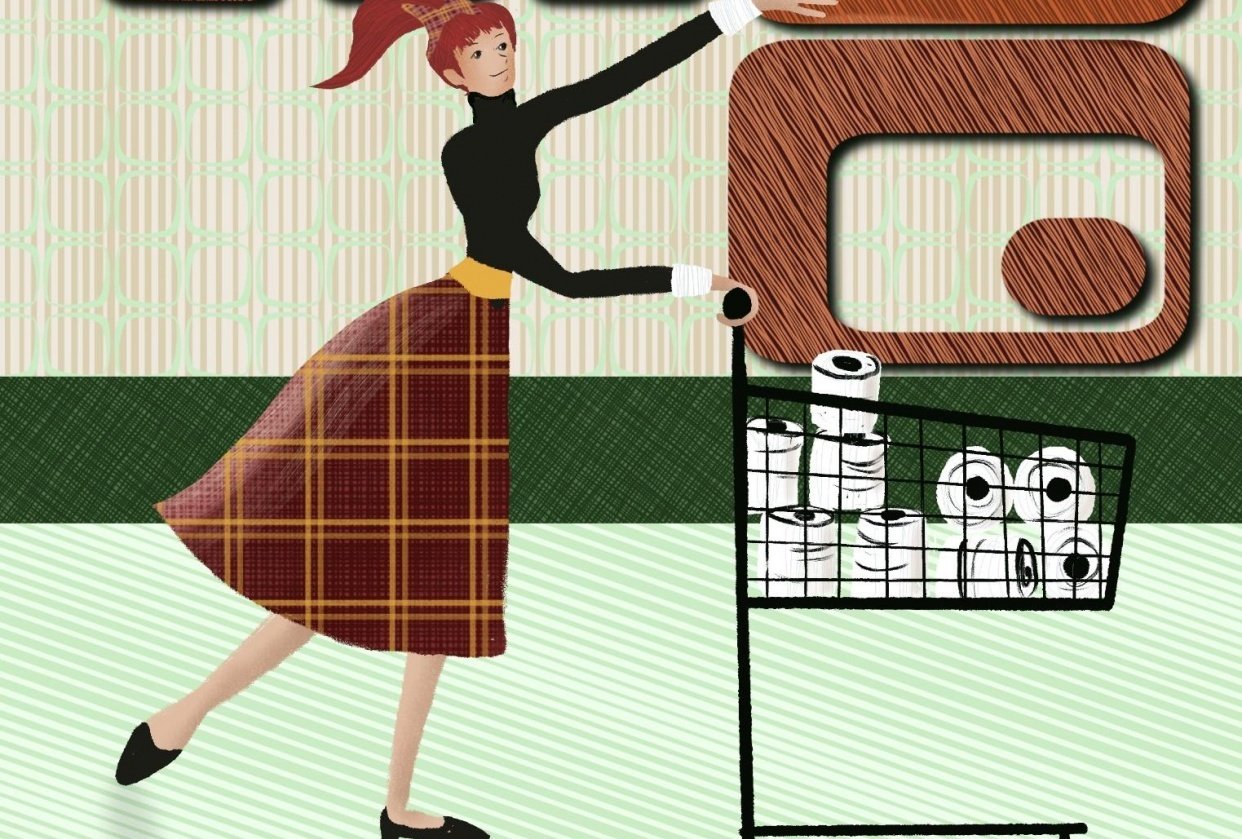 Midcentury Illustrations - student project