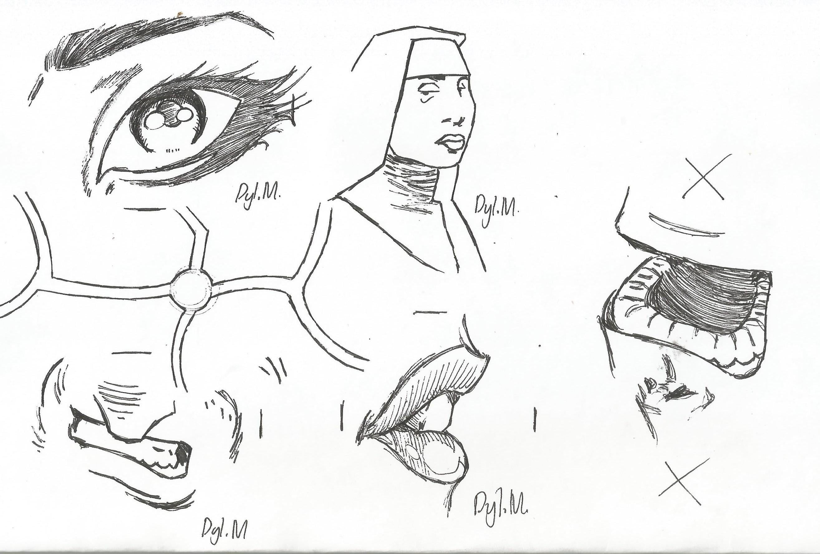 Comic Art Quick Exercise - student project