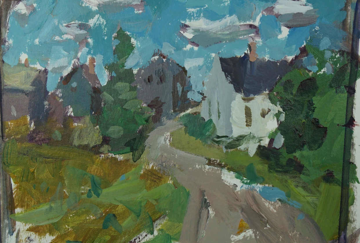 Landscape Painting Fundamentals Project - student project