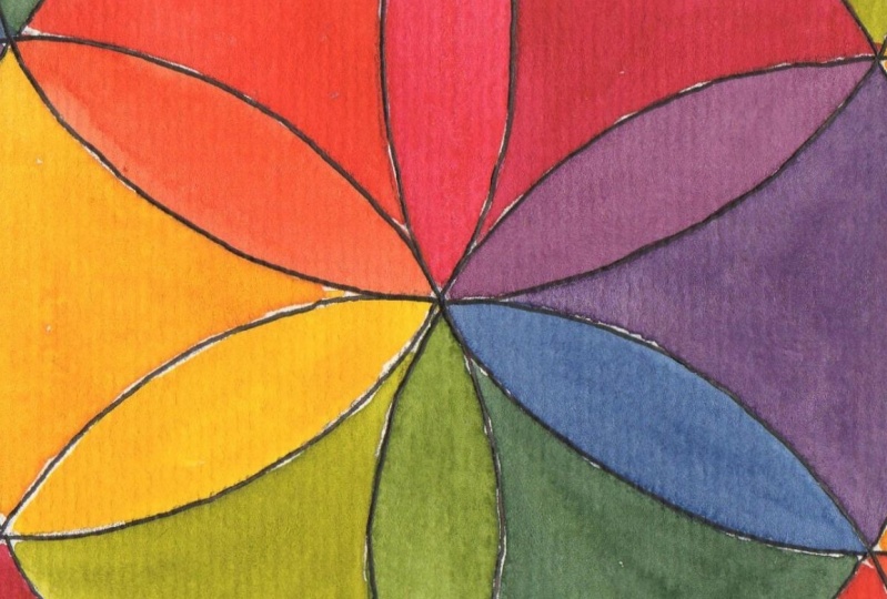 Flower Petal Mandala