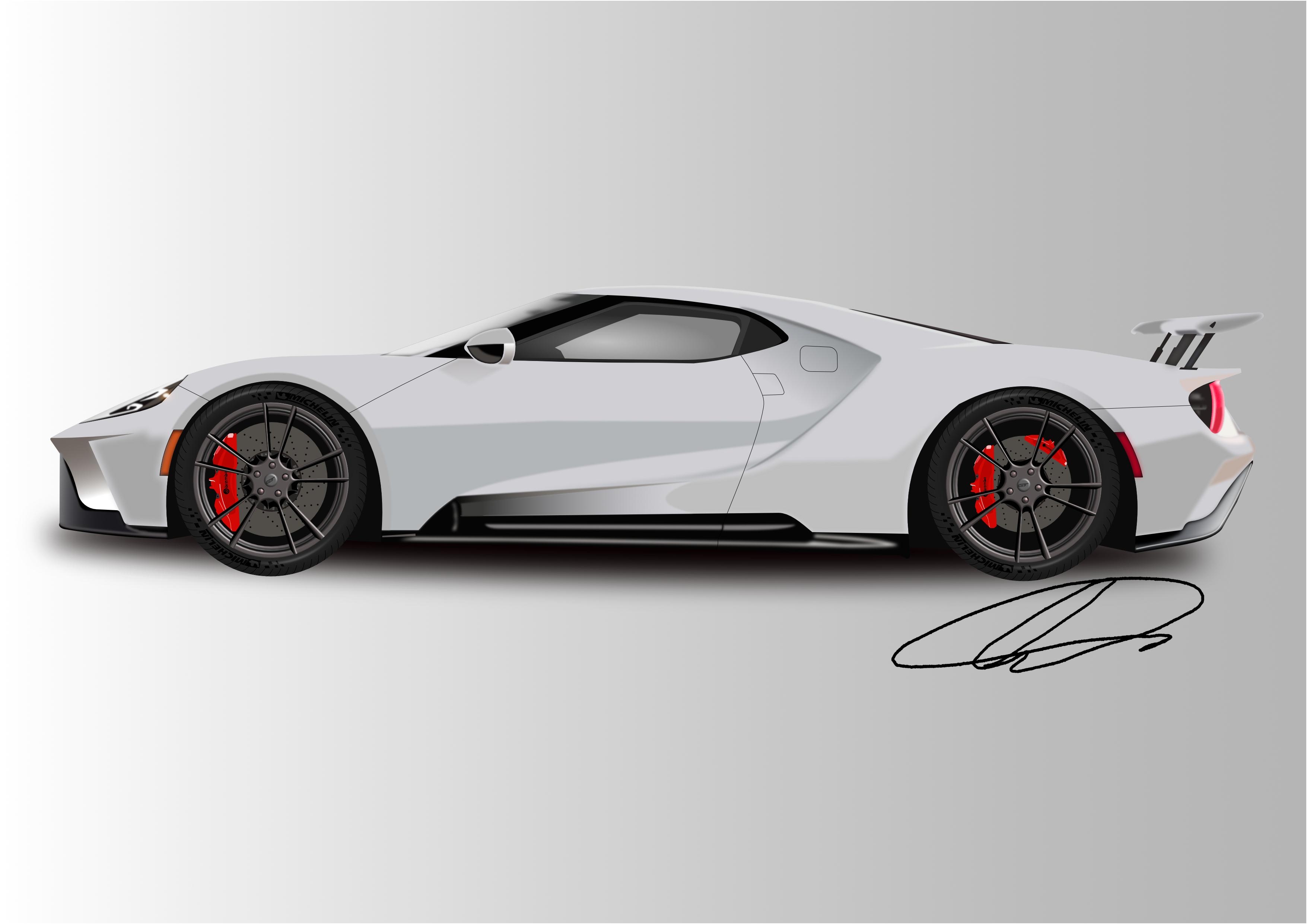 Ford GT - student project
