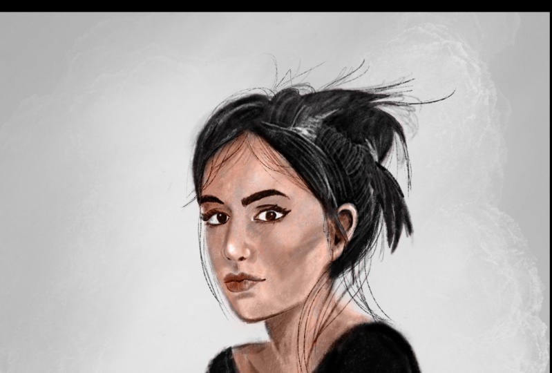 First digi portrait