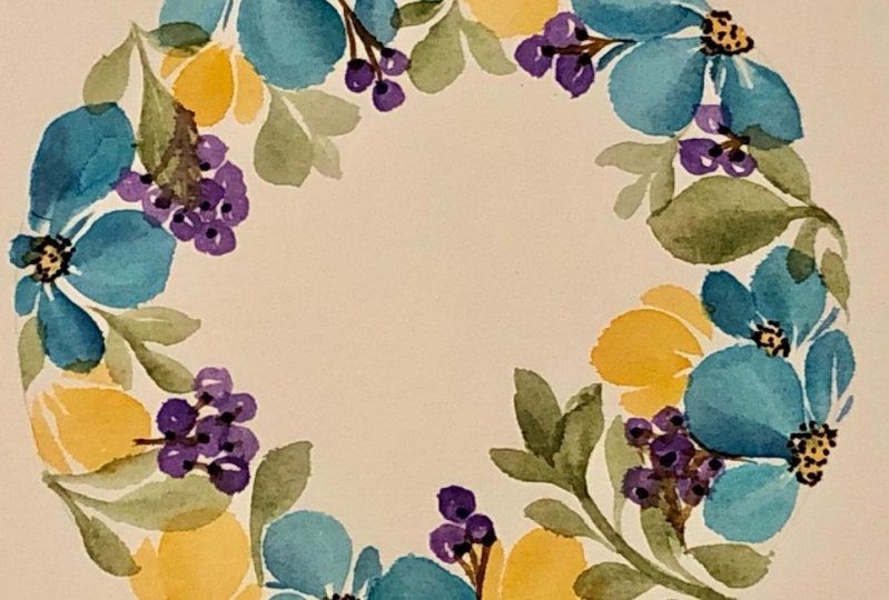 Inverted Wreath 1