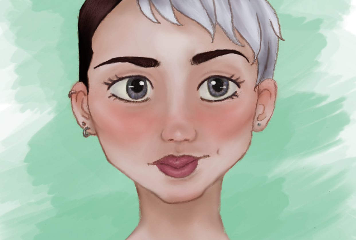 Character portrait - student project