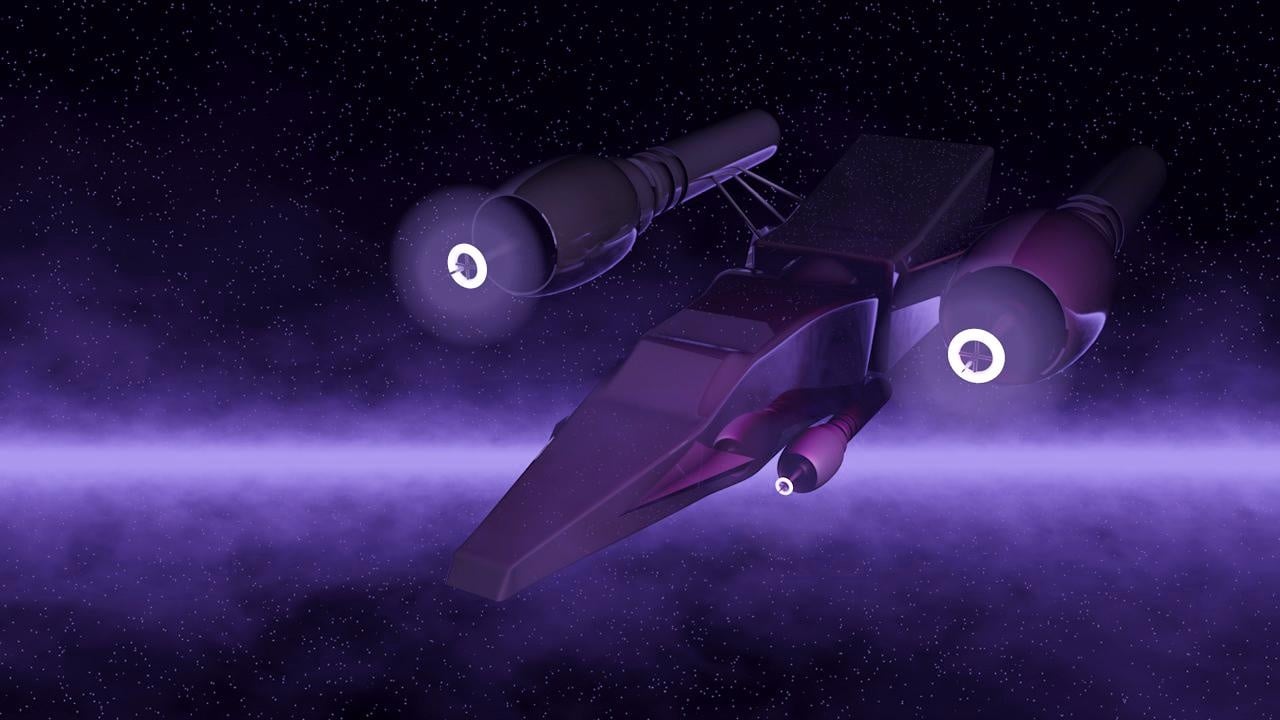 C4D - Spaceship - student project
