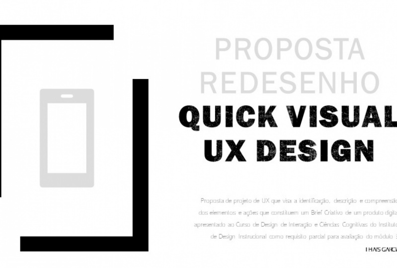 my creative brief for a university project