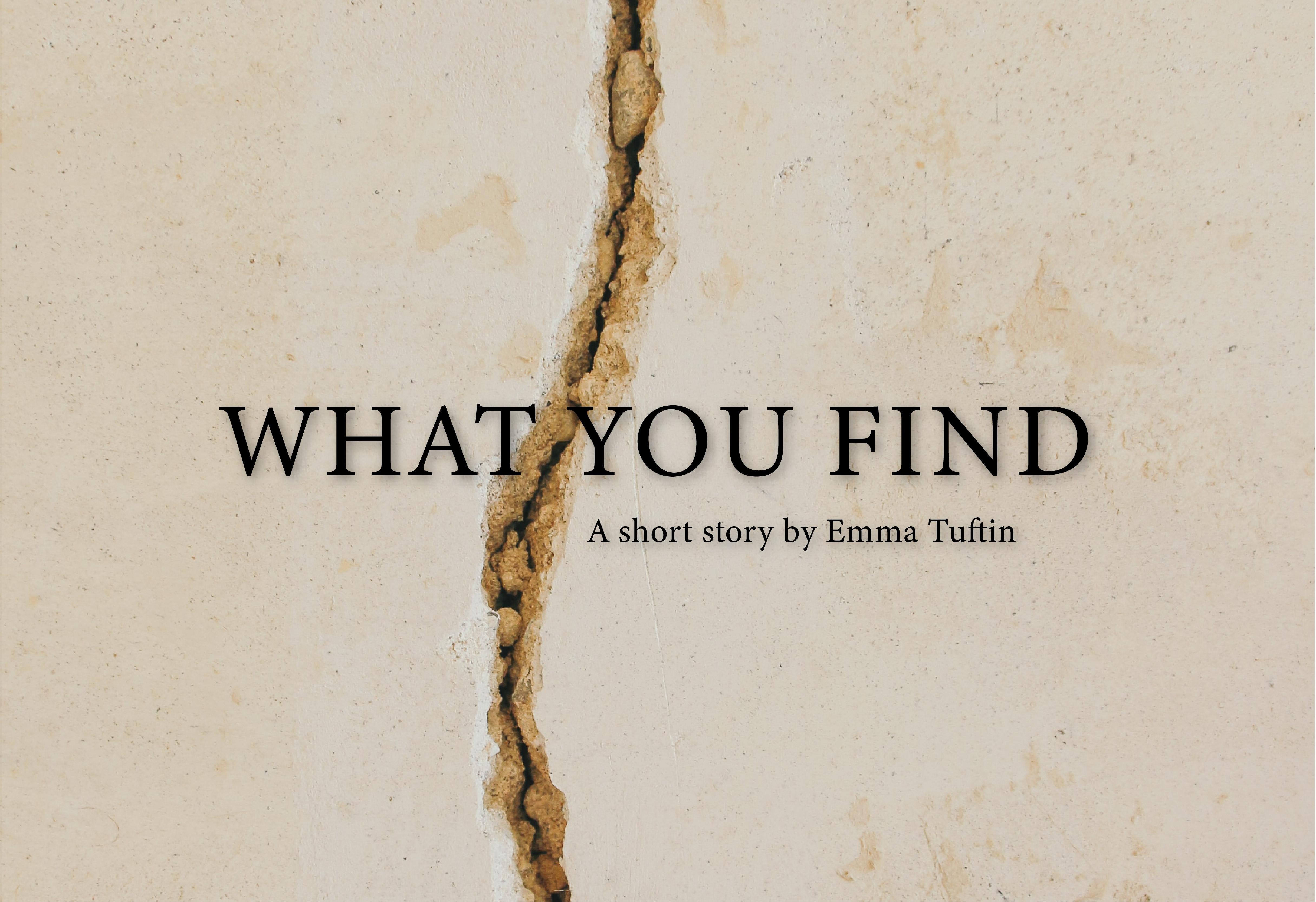 What You Find (Draft 2) - student project