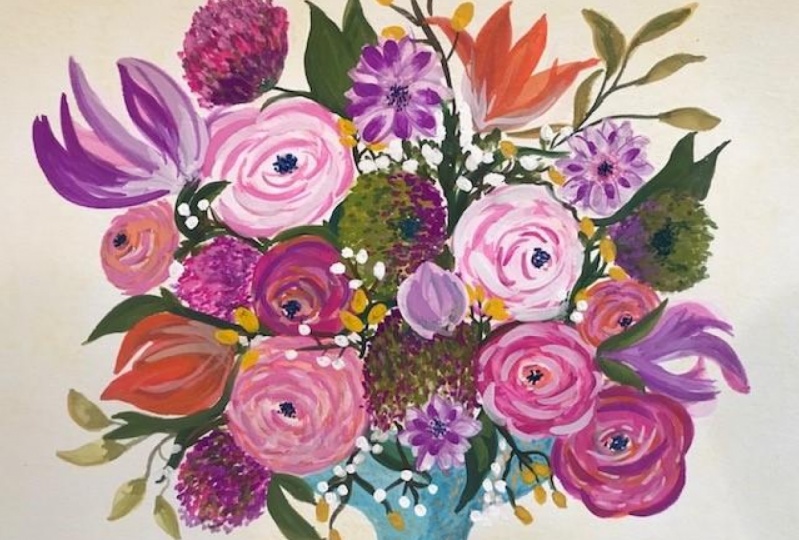 Joyful Bouquet--lesson